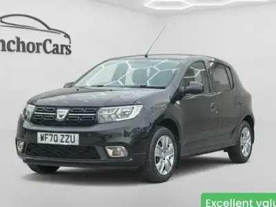 Used Dacia Sandero Comfort 90 HP (66 kW) 2020 Black Hatchback