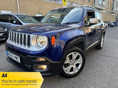 Used Jeep Renegade Limited 140 HP (102 kW) 2016 Blue SUV