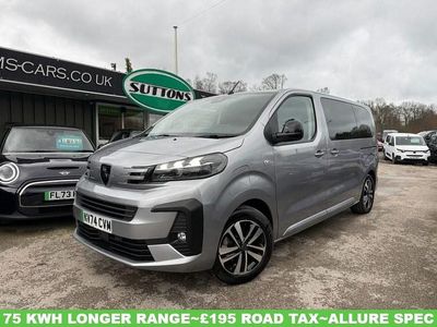 Used Peugeot e-Traveller Allure 100 kW (136 HP) 2024 Grey MPV