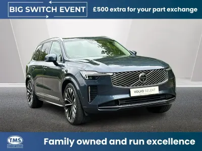 Begagnad Volvo XC90 Ultra 455 HK (334 kW) 2025 Blå SUV