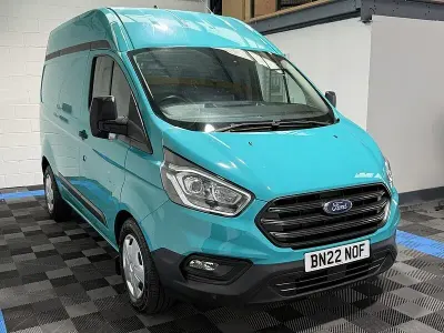 Used Ford Transit Custom Trend 130 HP (95 kW) 2022 Green Van