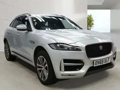 Used Jaguar F-Pace R-Sport 180 HP (132 kW) 2019 Silver SUV