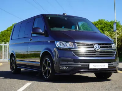 Używany VW Transporter Highline 2021 Niebieski Van