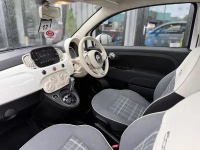 Used Fiat 500 Lounge 69 HP (50 kW) 2020 White Hatchback