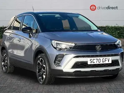 Second-hand Vauxhall Crossland Elite 130 CP (95 kW) 2021 Gri SUV
