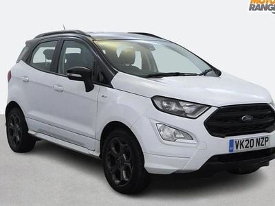 White Used 2020 Ford Ecosport ST-Line SUV | £9,795 (Fair price)