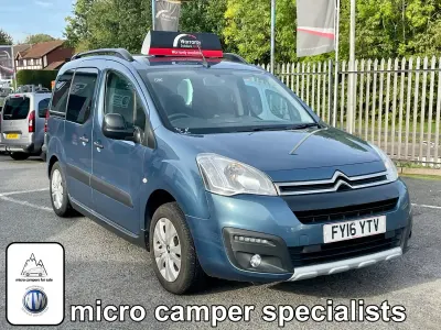 Used Citroën Berlingo XTR 100 HP (73 kW) 2016 Blue MPV