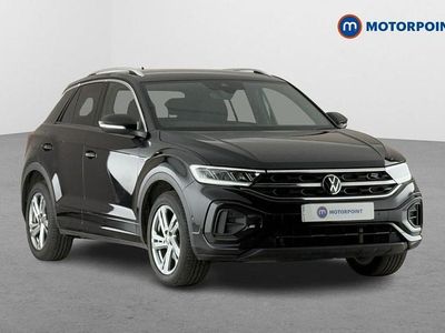 Black Used 2022 VW T-Roc R-line SUV | £19,649 (Fair price)