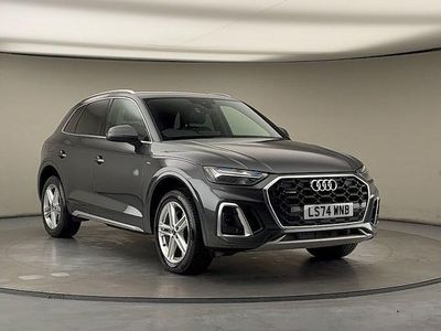 Daytona gray pearl effect/daytona gray pearl effec Used 2024 Audi Q5 S-Line SUV | £36,000 (Fair price)
