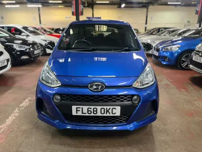 Used Hyundai i10 GO! 83 HP (61 kW) 2018 Blue Hatchback