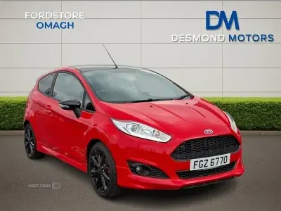 Used Ford Fiesta ST-Line 140 HP (102 kW) 2017 Red Hatchback
