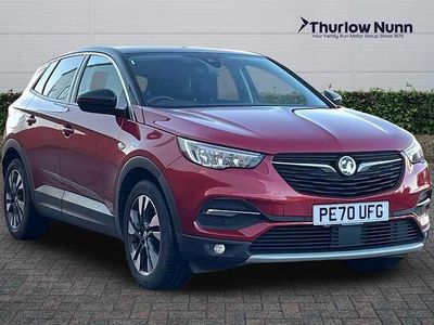 Used Vauxhall Grandland X SRi 130 HP (95 kW) 2020 Red SUV