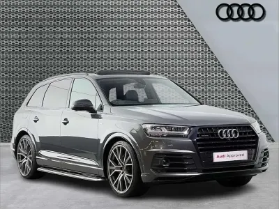 Used Audi Q7 Black Edition 267 HP (196 kW) 2019 Grey SUV