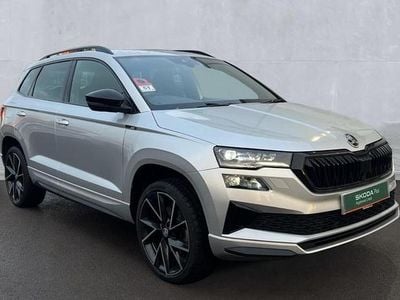 Used Skoda Karoq SportLine 150 HP (110 kW) 2023 Brilliant silver metallic SUV