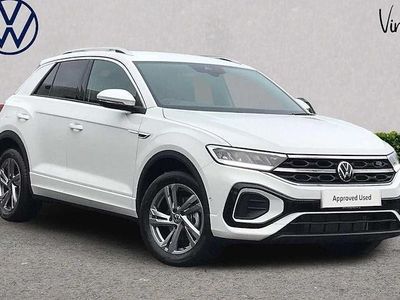 Used VW T-Roc R-line 150 HP (110 kW) 2025 White SUV