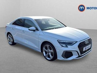 Used Audi A3 S-Line 150 HP (110 kW) 2024 White Sedan