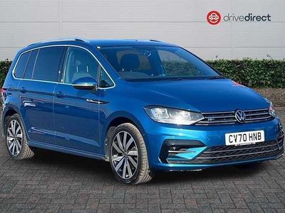 Used VW Touran R-line 2020 Blue MPV