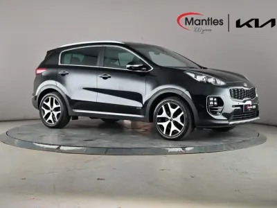 Begagnad Kia Sportage GT-Line 174 HK (127 kW) 2016 Svart SUV