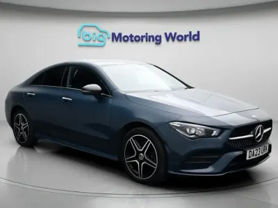 Used Mercedes CLA250e AMG Line Premium 218 HP (160 kW) 2023 Blue Coupe