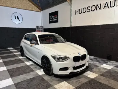 Used BMW M135 Luxury Line 320 HP (235 kW) 2015 White Hatchback