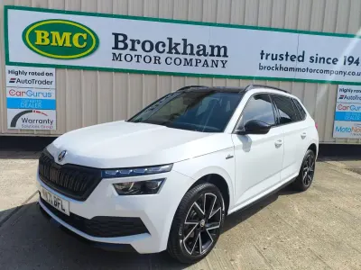 Used Skoda Kamiq Monte Carlo 150 HP (110 kW) 2021 White SUV