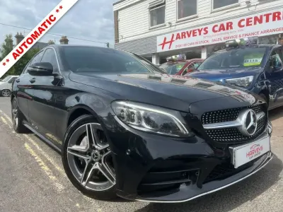 Used Mercedes C300 AMG Line Premium 258 HP (189 kW) 2019 Black Sedan