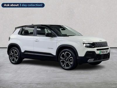 Used Jeep Avenger Summit 114 kW (156 HP) 2024 White/black SUV