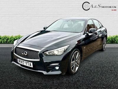 Used Infiniti Q50 Sport Tech 170 HP (125 kW) 2017 Black Sedan