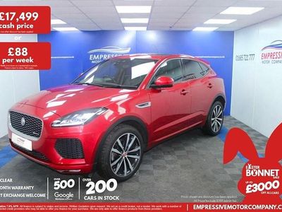 Used Jaguar E-Pace R-Dynamic 180 HP (132 kW) 2019 Red SUV