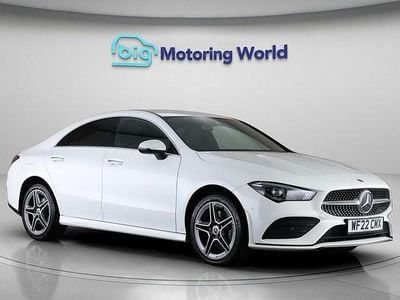 Used Mercedes CLA250e AMG line 218 HP (160 kW) 2022 White Sedan