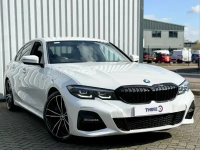 Begagnad BMW 330 M Sport 254 HK (186 kW) 2022 Vit Sedan