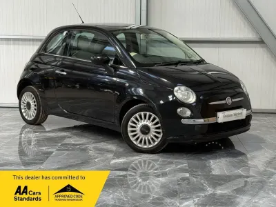 Usado Fiat 500 Lounge 69 HP (50 kW) 2011 Preto Citadino