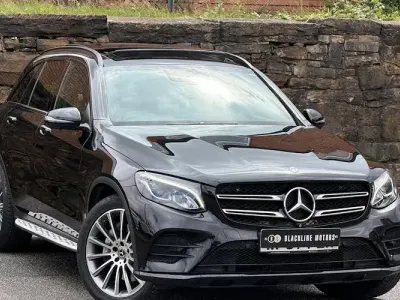Used Mercedes GLC350 AMG line 258 HP (189 kW) 2017 Black SUV