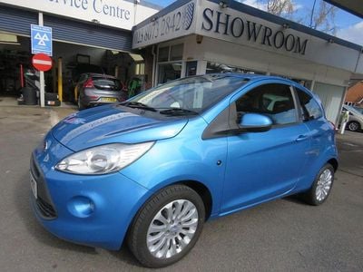 Used Ford Ka Zetec 69 HP (50 kW) 2010 Blue Hatchback