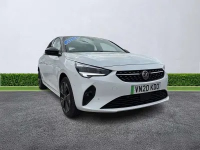 Used Vauxhall Corsa-e Elite 100 kW (136 HP) 2020 White Hatchback