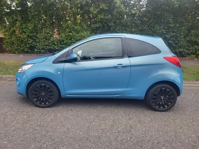 Used Ford Ka Zetec 69 HP (50 kW) 2014 Blue Hatchback