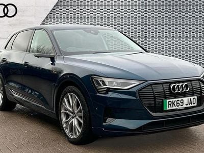 Blue Used 2019 Audi e-tron Advanced SUV | £23,790 (Expensive)