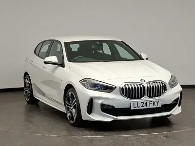 Used BMW 118 M Sport 136 HP (100 kW) 2024 White Hatchback