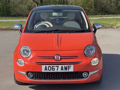 Used Fiat 500 S 69 HP (50 kW) 2017 Red Hatchback