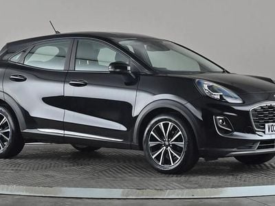 Used Ford Puma Titanium 125 HP (91 kW) 2022 Black SUV