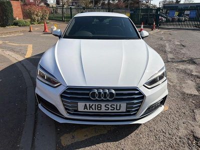 Used Audi A5 S-Line 2018 White Coupe