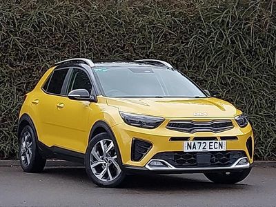 Yellow Used 2022 Kia Stonic GT-Line S SUV | £18,298 (Expensive)