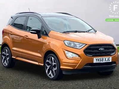 Used Ford Ecosport ST-Line 125 HP (91 kW) 2018 Orange SUV