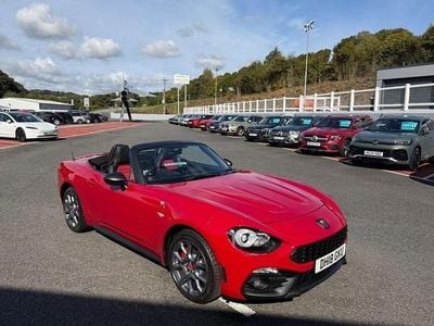 Red Used 2018 Abarth 124 Spider Cabriolet | £16,750 (Fair price)