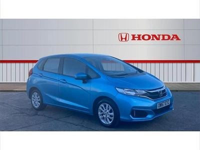 Używany Honda Jazz SE 102 KM (75 kW) 2018 Niebieski Hatchback