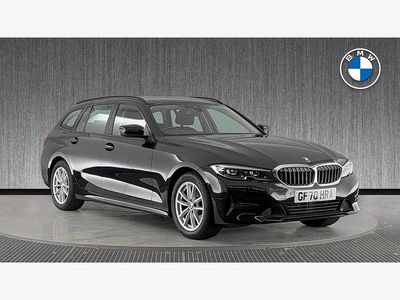 Black Used 2020 BMW 320 Sport Line Estate | £23,799 (Fair price)