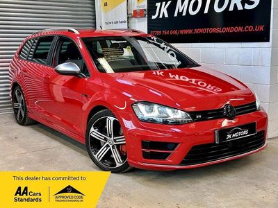 Used VW Golf VII R 2015 Red Estate