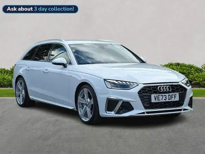 Used Audi A4 S-Line 204 HP (150 kW) 2023 White Estate