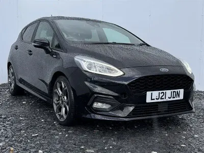 Used Ford Fiesta ST-Line 95 HP (69 kW) 2021 Black Hatchback