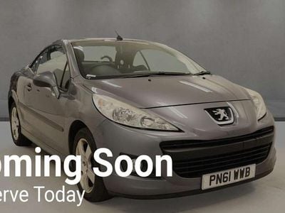 Used Peugeot 207 CC Sport 2011 Grey Cabriolet